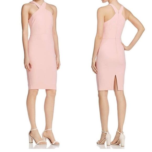 Likely carolyn pencil dress ballet pink size 6 feminine classic cocktail attire - Picture 1 of 10